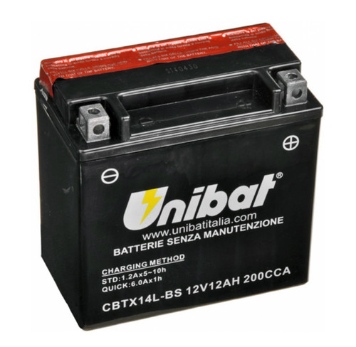 Batteria unibat ytx14l - batteria,