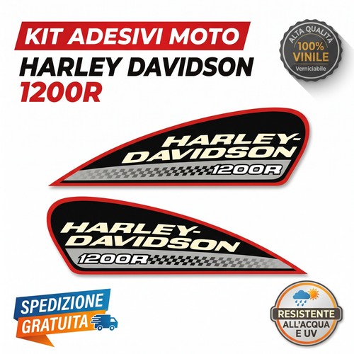 Kit adesivi serbatoio - adesivi, harley