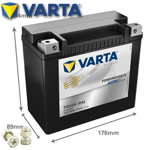 Batteria per harley - xl, c